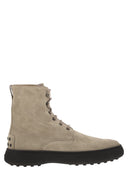 Tod's Suede Lace Up Boot