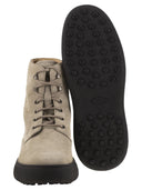 Tod's Suede Lace Up Boot