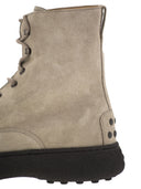 Tod's Suede Lace Up Boot