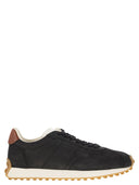 Tod 's T vintage lederen sneakers