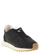 Tod 's T vintage lederen sneakers