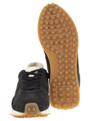 Tod 's T vintage lederen sneakers