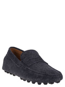 Tod's Gommino Bubble Sole In Suede Leather