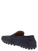 Tod's Gommino Bubble Sole In Suede Leather