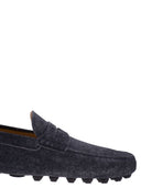 Tod's Gommino Bubble Sole In Suede Leather