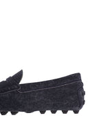Tod's Gommino Bubble Sole In Suede Leather
