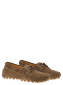 Tod's Rubber Bubble Suede Boat