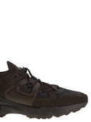 Tod's Leather And Technical Fabric Sneakers