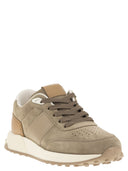 Tod 's Wildleder -Leder -Turnschuhe