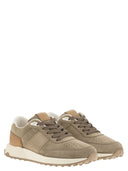 Tod 's Wildleder -Leder -Turnschuhe