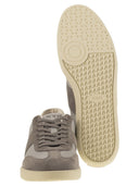 Tod's Smooth Leather And Suede Tabs Sneakers