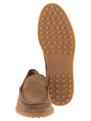 Tod's Suede Leather Slipper Moccasin