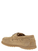 Tod's Suede Boat Shoe