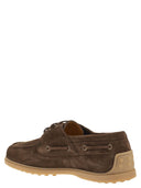 Tod's Suede Boat Shoe