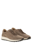 TOD 's Zapatillas de ante rojo dot de pashmy
