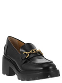 TOD 's Mocasín de cuero con fondo carmato