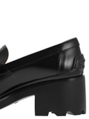 TOD 's Mocasín de cuero con fondo carmato