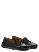 Tod's City Gommino Moccasin In Glossy Leather