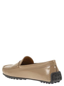 Tod's City Gommino Moccasin In Glossy Leather