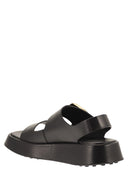 Tod's Leather Sandal With Buckle