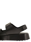 Tod's Leather Sandal With Buckle
