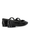 Ash Beatnik Mary Jane Black Flat Shoe