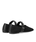 Ash Bijoux Black Ballet Flat