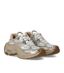 Ash Dragon White Silver Sneaker