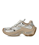 Ash Dragon White Silver Sneaker