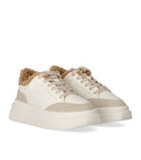 Ash Impuls Fur White Black Sneaker