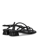 Ash Isla Black Mid Heeled Sandal