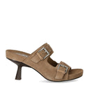 Mule à talons à talons