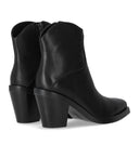 Ash Judy Black Texan Ankle Boot