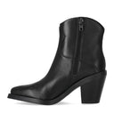 Ash Judy Black Texan Ankle Boot