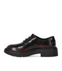 Ash Mercury Black/Burgundy Lace Up Shoe