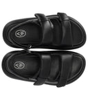 Ash Vinci Black Platform Sandal