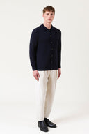 Cardigan autore Freeman à Lana Merino