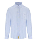 B D Baggies Bradford Light Blue Striped Shirt