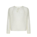 Saint Laurent Crochet Wool Pullover