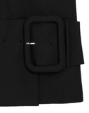 Ami Robe Mini Avec Ceinture A Grosse Boucle