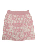 Fendi Jr Gonna Ff Piquet Knit