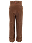 Thom Browne Fit 2 Beltloop Sack Trouser In Narrow Wale Corduroy