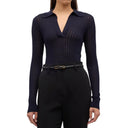 Max Mara Studio Studio Caduca Ribbed V Neck Sweater