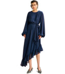 Essentiel Anversa Abito blu navy iflower