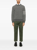 Thom Browne taps toelopende chino met middelhoge taille