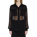 Saint Laurent Silk Crepe Muslin Shirt