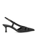 Schwarze Slingback-Pumps „Edda“ von Sergio Levantesi
