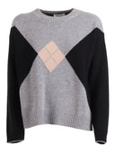 Kangra Cashmere Girocollo Boxing Intarsio Rombo+Lurex