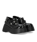 Ganni Schwarzer Plateau-Clog