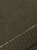 Kangra Cashmere Sciarpa Con Passamanería Strass